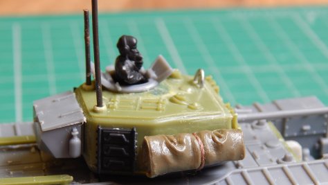 Detailed turret side view